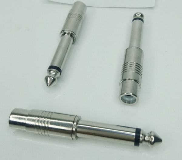 Jack chuyển 6 ly ra AV – bông sen inox (1 cái)