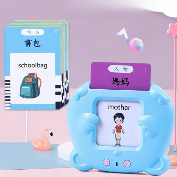 MÁY ĐỌC THẺ FLASHCARD SONG NGỮ ANH VIỆT (T60) (CÁI)