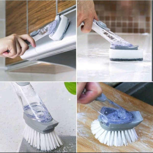 BÀN CHẢI MA THUẬT BÀN CHẢI NỒI CÓ THÂN CHỨA XÀ PHÒNG ĐA NĂNG(T100) (CÁI)