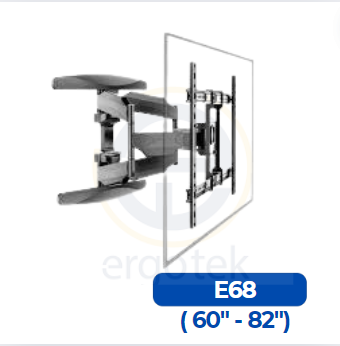 Giá treo tivi đa năng ErgoTek E68/E87 (55
