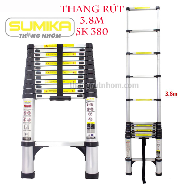 THANG NHÔM RÚT ĐƠN SUMIKA SK 380 CHÍNH HÃNG