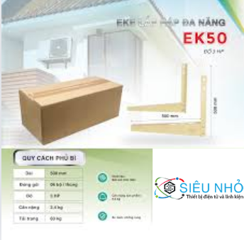 EKE Đa Năng EK50 (Đỡ 3Hp) Dài 500mm (Full Vat)