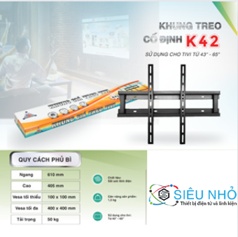 Khung treo áp tường K42 43