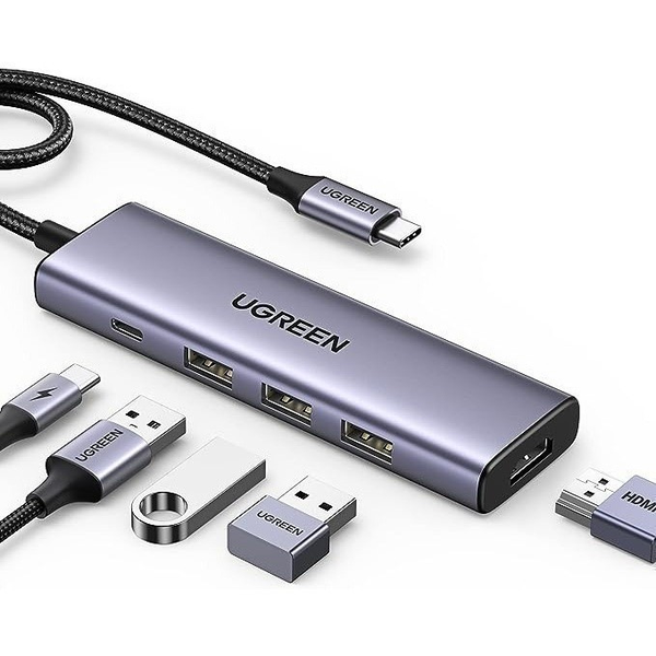 UGREEN 15307 - 4-in-1 USB-C Card Reader