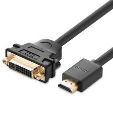 UGREEN 20136 -HDMI Male to DVI Female Adapter Cable 22cm (Black)