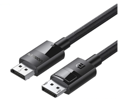 UGREEN DP 1.4 Male to Male Plastic Case Braided Cable