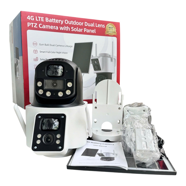 Camera Yoosee Năng Lượng Mặt Trời LP7 2 mắt dùng sim 4G