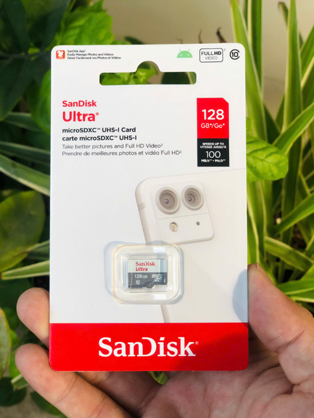 Thẻ Nhớ 128GB SANDISK (Hàng chính hãng | Đã VAT | Bảo hành 7 năm | Hộp 100c)