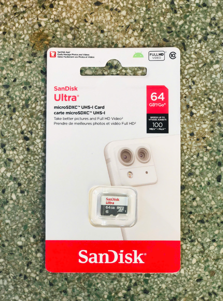 Thẻ Nhớ 64GB SANDISK (Hàng chính hãng | Đã VAT | Bảo hành 7 năm | Hộp 100c)