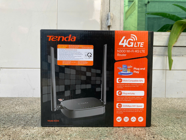Bộ phát wifi từ sim 4G TENDA 4G05 - Bảo hành 36 tháng