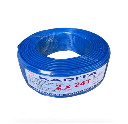 Cuộn Dây Điện Đôi Kadita 2x24T - Cuộn 100m