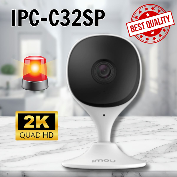 Camera Wi-Fi Imou IPC-C32SP 2K 3MP Đàm thoại 2 chiều, Hồng ngoại tầm xa 10m