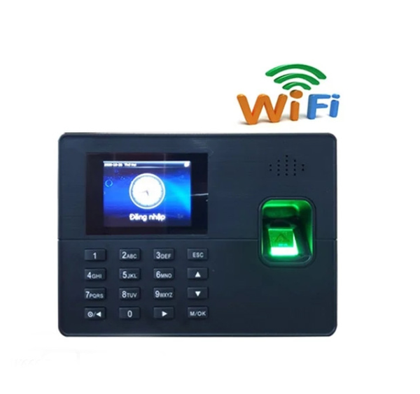 Máy chấm công vân tay và thẻ ZKTECO W666 Plus WIFI