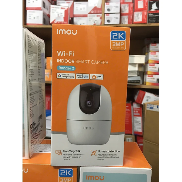 Camera Wifi IMOU A32 2K 3MP - VỎ MỚI | CỔNG TYPE-C | Lưu trữ AOR (Ranger 2 | INdoor | Tích hợp LOA, đàm thoại 2 chiều )