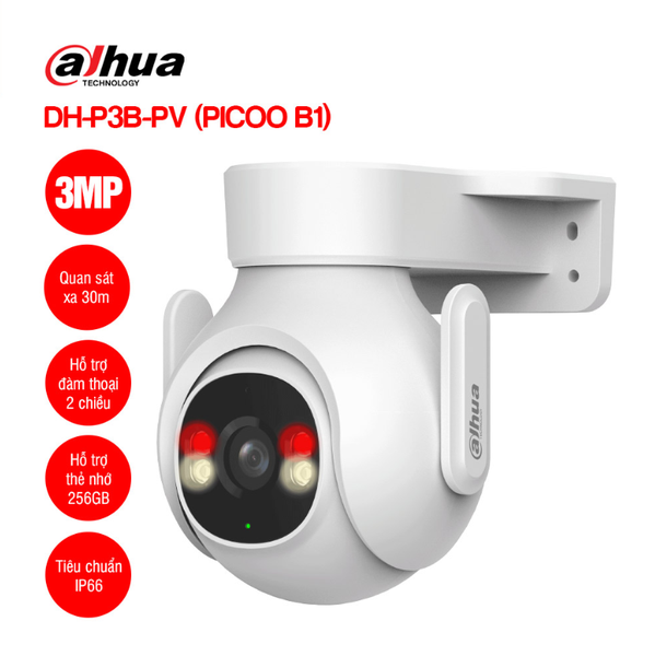 Camera Wifi 5MP Dahua DH-P5B-PV (PICOO B1 5MP)