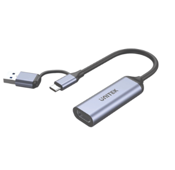Card ghi hình HDMI to USB và Type-C UNITEK V1167A