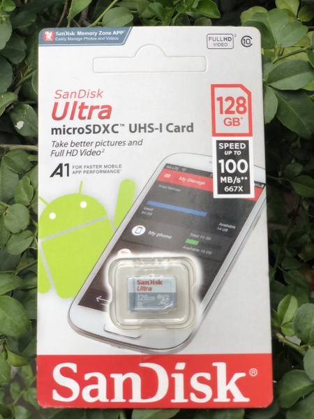 Thẻ nhớ 128GB Sandisk WK (Hàng OEM | Bảo hành 2 năm | Block 10c)