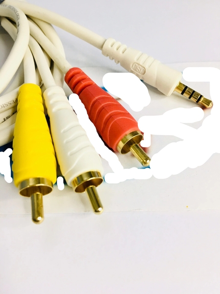 Dây AV JSJ 3.5 Ly Ra 3 Đầu Bông Sen 5 Mét