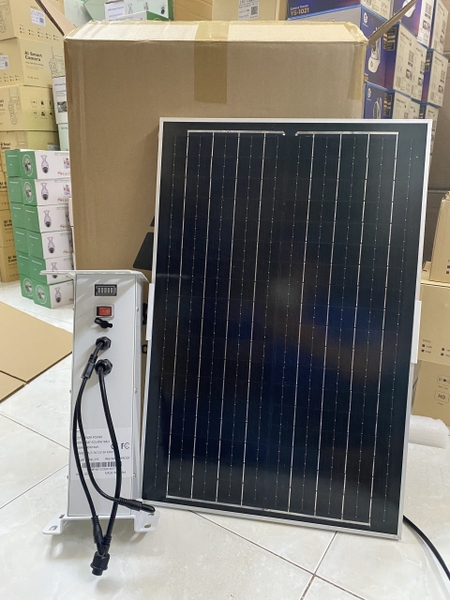 CCTV SOLAR CAMERA 40W20AH | 2 Line 12V | Bảo hành 180 ngày | XU-SOL40W20AH