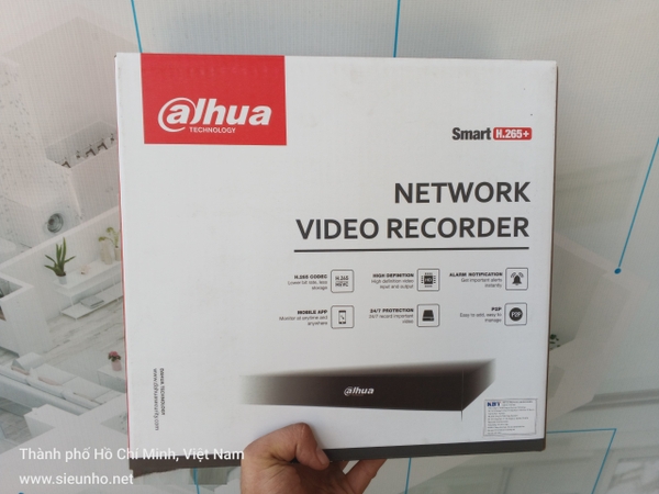 Đầu ghi hình IP 8 kênh NVR Dahua DHI-NVR1108HS-S3/H - Hàng chính hãng, có Vat