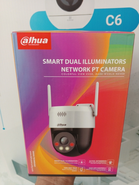 Camera Wi-Fi DAHUA SD2A200 - 2MP | PTZ ngoài trời | Ban đêm có màu