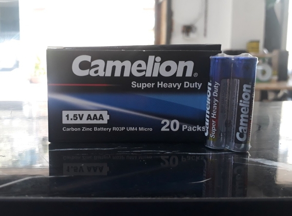 Pin 3A Camelion hộp 40 viên( 1 thùng 30 hộp )