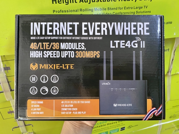 Bộ phát WIFI MIXIE LTE 4G - 4 ANTEN