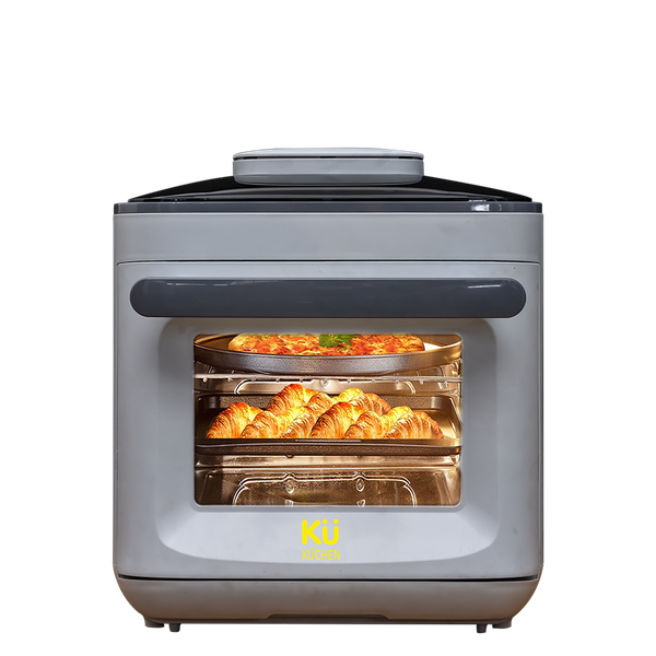 Nồi chiên không dầu kết hợp hấp Kuchen KU 2218