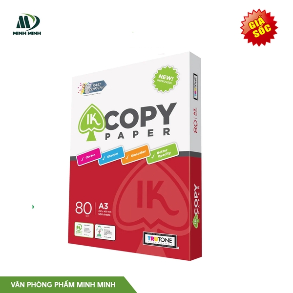Giấy IK Copy A3/80
