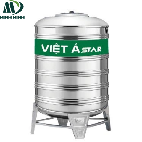 Bồn đứng inox Việt Á 2000L