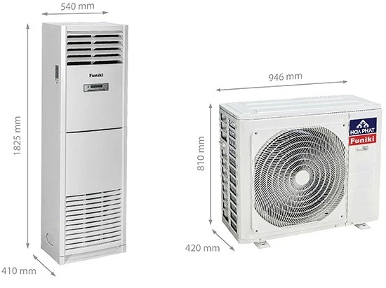 Điều hòa tủ đứng 1 chiều FC 36MMC