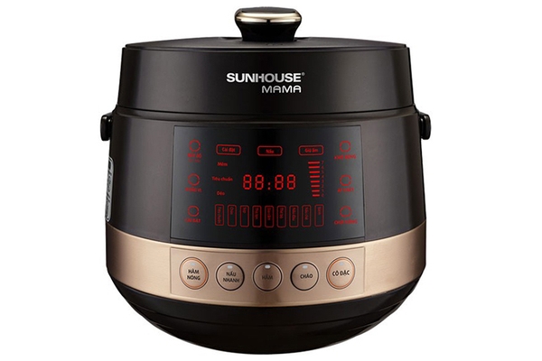 Nồi áp suất điện tử đa năng Sunhouse 5.0L