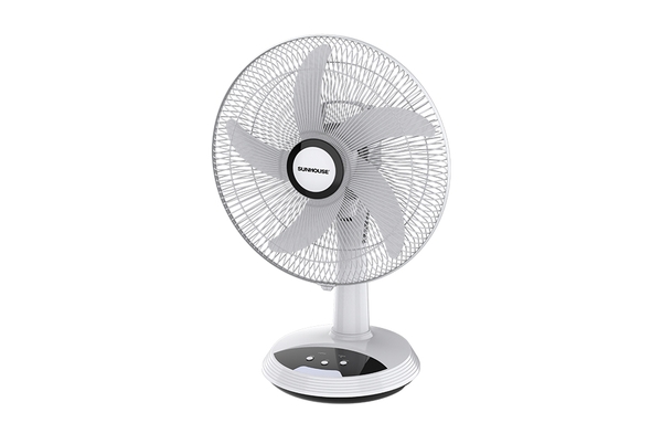Quạt sạc Sunhouse (24W, 9 tốc độ gió)