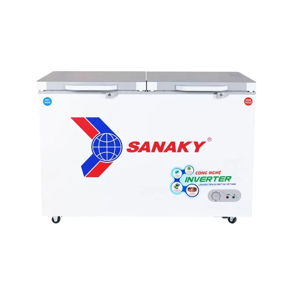 Tủ đông Sanaky Inverter 260L VH-3699W4K mặt kính cường lực