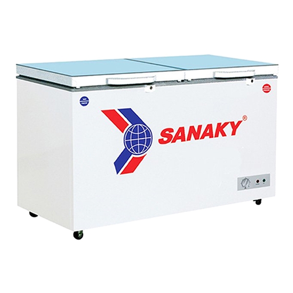 Tủ đông Sanaky 360 lít VH3699W2KD mặt kính cường lực