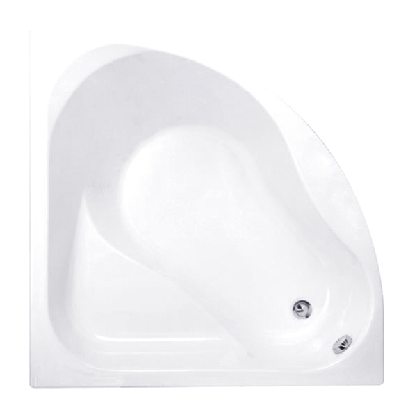 BT234PP(H) WH Bồn tắm góc ngọc trai COTTO GENOVA