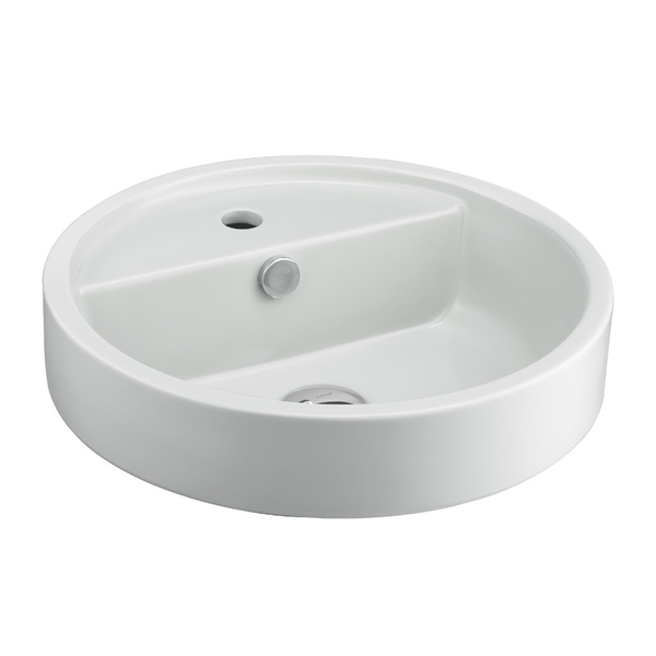 C00380 MLG Chậu/lavabo COTTO đặt bàn đá GEO ROUND