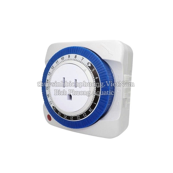 TIMER UP AQUA - Ổ CẮM HẸN GIỜ CƠ HỌC 24H | Cửa hàng Thủy Sinh Bích Phương