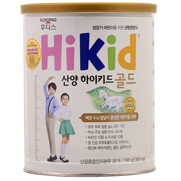Sữa Dê Hikid ildong 700g
