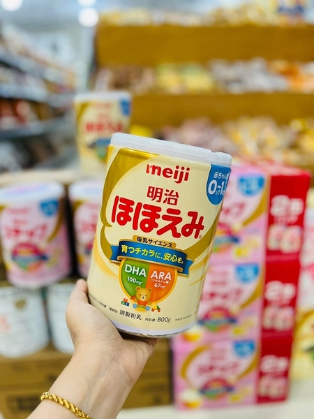 Sữa meiji 0-1 Nhật