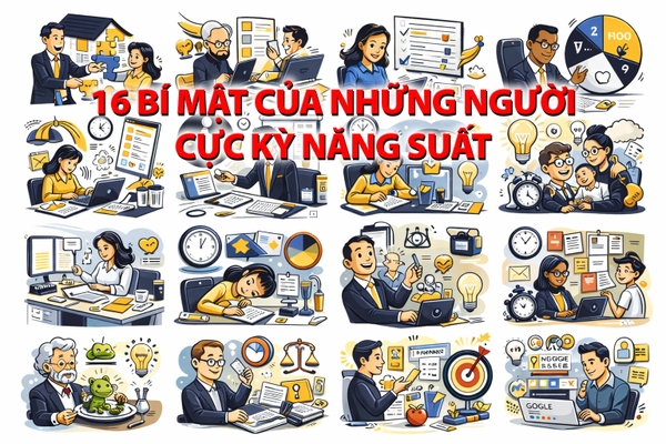 16 Bí Mật Của Những Người Cực Kỳ Năng Suất