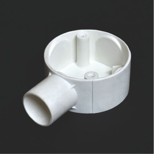 Hộp chia 1 ngả PVC Conduit (Loại thấp)