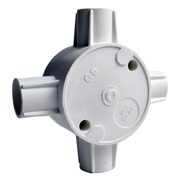 Hộp chia 4 ngả PVC Conduit (Loại cao)