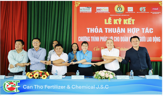 LỄ KÝ KẾT VỀ PHÚC LỢI DÀNH CHO NGƯỜI LAO ĐỘNG