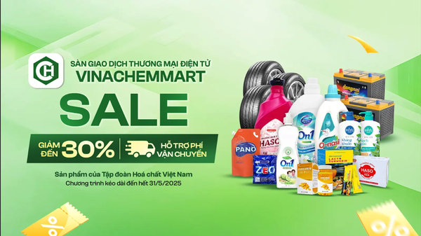 VINACHEMMART TUNG ƯU ĐÃI LỚN – HỖ TRỢ PHÍ VẬN CHUYỂN ĐẾN HẾT 31/5/2025