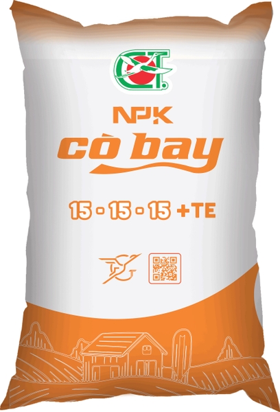 Phân bón NPK 15-15-15+TE