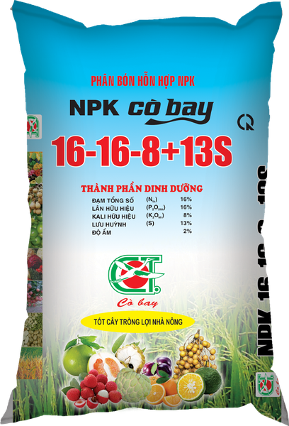 PHÂN BÓN NPK 16-16-8+13S