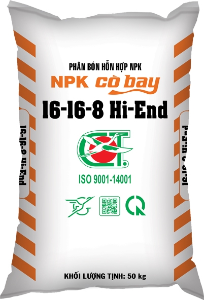 PHÂN BÓN NPK 16-16-8 Hi-end