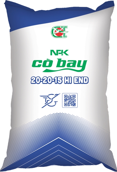 Phân bón NPK 20-20-15 Hi End