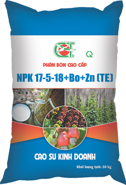 PHÂN BÓN NPK 17-5-18+6S+TE